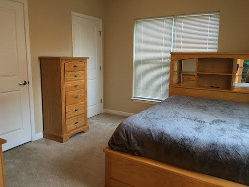 Bedroom with bed